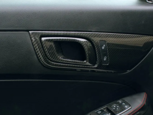 Mercedes Benz SLK Interior Door Handles - Carbon Fiber - R172 